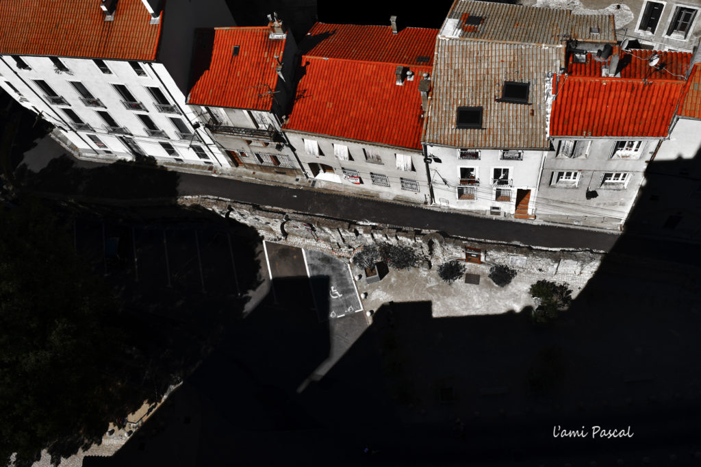 photographie toit Béziers perspective